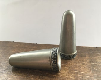 Pewter pepper salt shaker set Scandinavian tin salt pepper shaker set Swedish vintage pepper shaker Vintage Kitchen decor