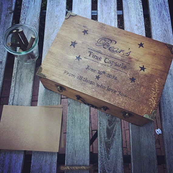 Baby Time Capsule Box First Birthday Time Capsule Ideas