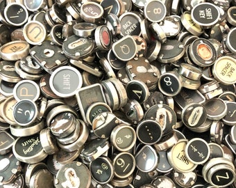 Vintage TYPEWRITER Keys Lot 500 plus Keys Lot