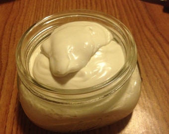 Homemade vegan cold cream. Organic Cold Cream. Candelilla Wax Cold Cream. New and improved recipe!