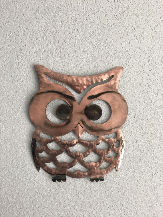 Wise Ol Owl Owl Wall Decor Metal Art Wall Hanging