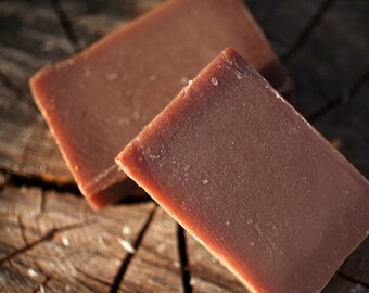 Chocolate Soap - made with cocoa butter, honey, and beeswax