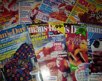 Woman's Day Magazine 1988-1994 Set of 8
