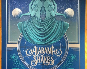 Alabama Shakes - Osheaga Festival 2017 - 18 x 24 Screenprint Poster