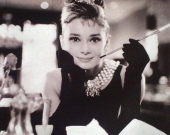 Audrey Hepburn Breakfast At Tiffany's 16 X 20 POSTER