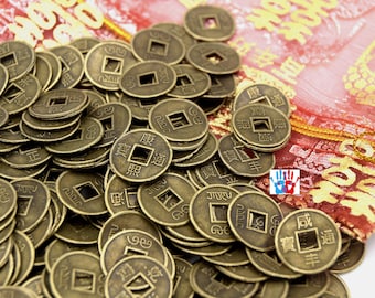 Coin antique Chinese Feng Shui lucky charms D2 lucky Chinese