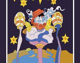 Jojo bizarre adventure tarot card