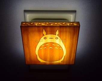 My Neighbor Totoro Miyazaki Hayao studio ghibli - Lantern Night Light for bedroom, nursery, bathroom