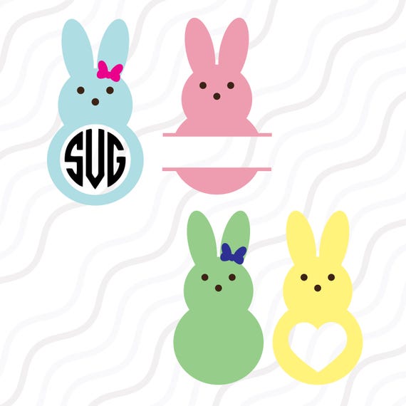 Download Peeps SVG Bunny svg Easter Bunny svg Easter SVG Cut table