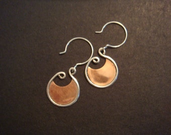 Ancient Disc Earrings