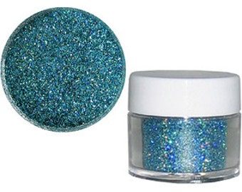 Edible Ocean Blue Glitter/ Edible Glitter/ Cake Glitter/ Edible Cake Shimmer/ Blue Topaz Cake Glitter