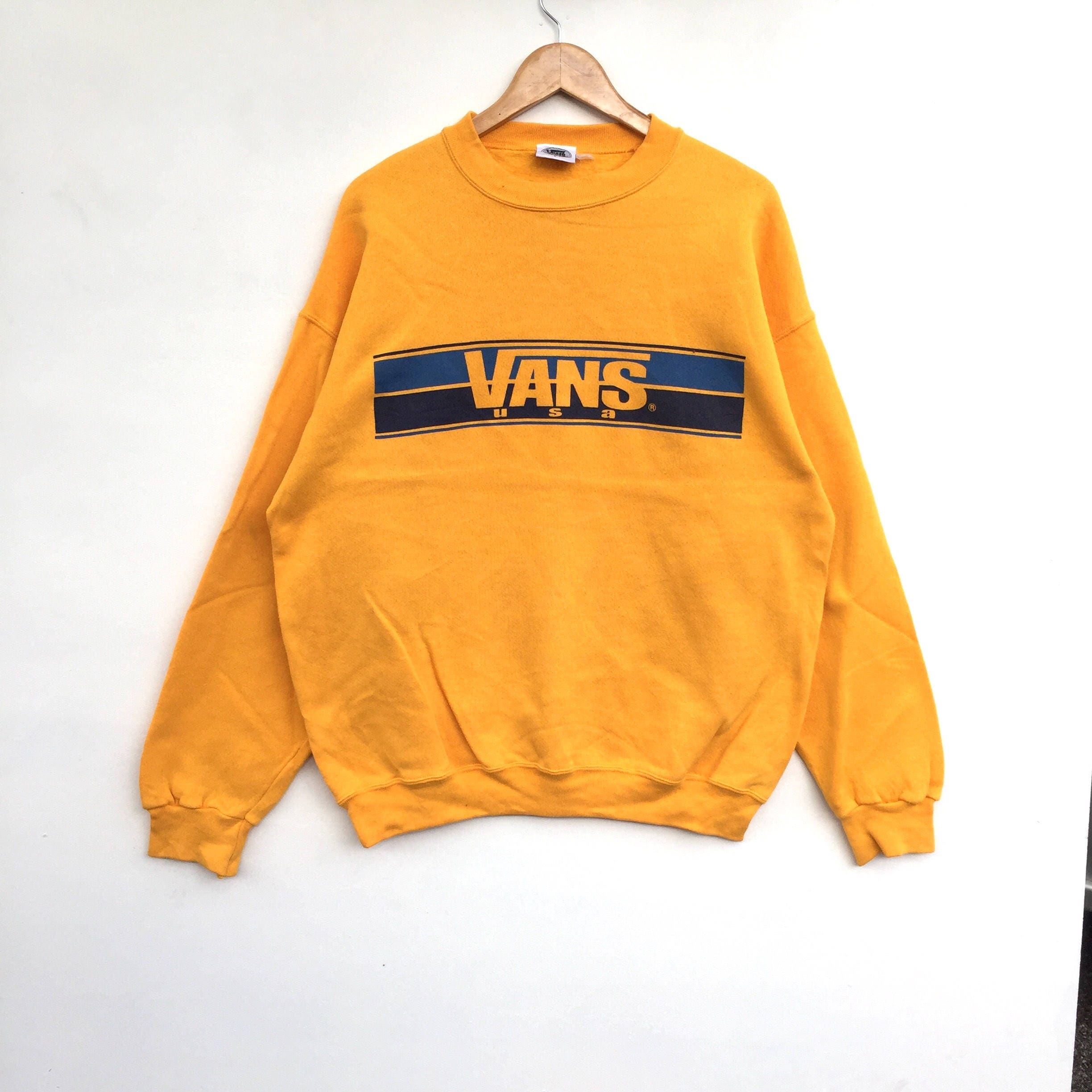 vans yellow jumper