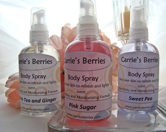Silky and Moisturizing Body Spray
