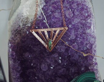 Cultured Opal Burst in Copper