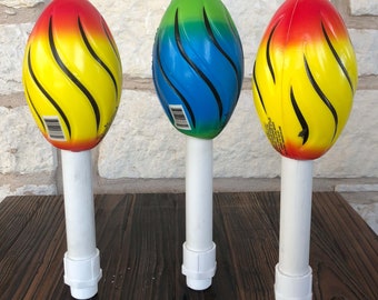 1 Extra Spindle with Small Football for a Cuptisserie, Mugtisserie Turner or epoxying Glitter Cup Turner