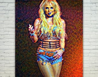 Britney Spears - Britney Poster,Britney Spears West Art,Britney Spears Print,Britney Spears Poster,Britney Spears Merch,Britney Spears Wall
