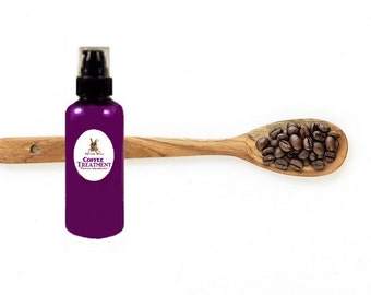 5 oz Organic COFFEE INFUSED OIL! Caffeine Follicle Stimulating Caffinated Hair Thickener! All Natural Hair Loss Thinning Treatment