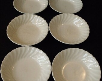 Johnson Brothers Regency White Fruit Dessert Sauce Bowl set of 4