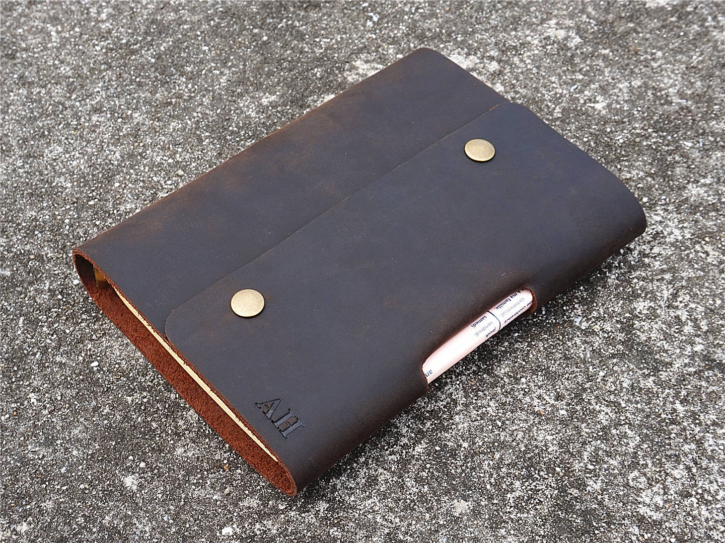 Custom leather Planner Personalized planner Engraved