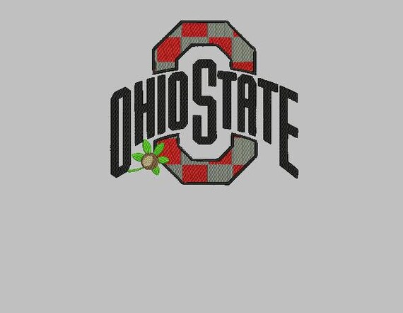Ohio state machine embroidery design Ohio state machine embroidery design