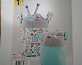 Fabric Organizers Simplicity pattern # A8078