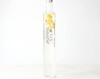 Jasmine perfume, floral perfume, perfume for spring and summer, 100% natural and vegan --- Jasmine Silk