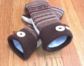 UpCycled Sweater Mittens Adult Size