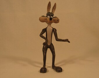 Vintage Wile E Coyote Adjustable Figure