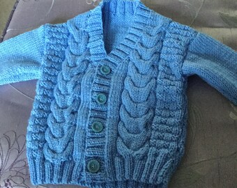 Baby boy's cardigan