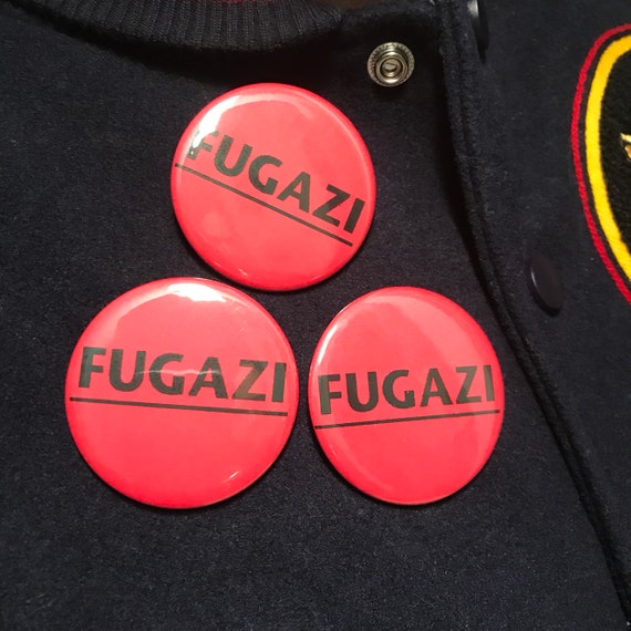 Fugazi 2.25" Pin