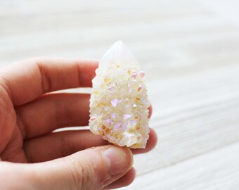 Angel Aura Spirit Quartz Crystal | #3