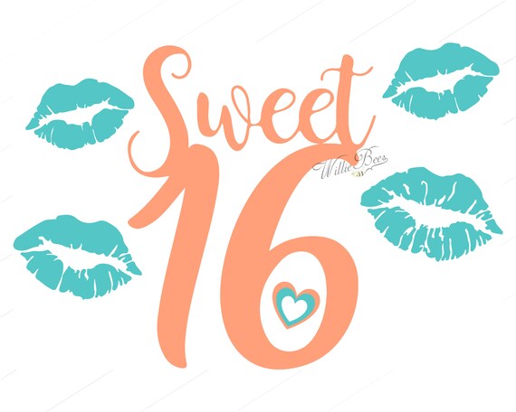 Free Free 165 Happy Sweet 16 Svg Free SVG PNG EPS DXF File