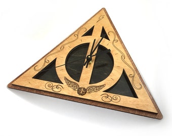 Harry Potter Deathly Hallows Clock