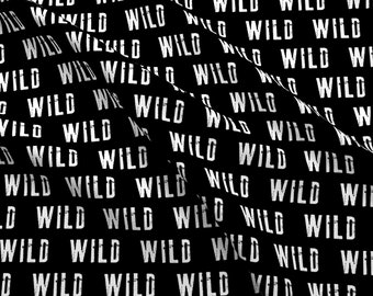 Black and white word | Etsy