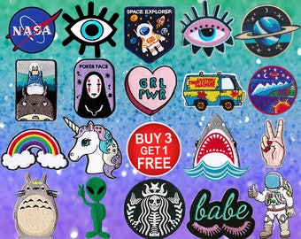 Feminist Patches Girl Power Patches Iron On Patch Embroidered Patch Sew On Patch Patches For Jeans