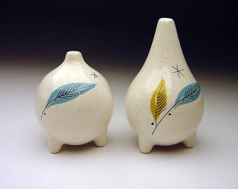 1950's MCM Salem Daybreak Free Form Salt and Pepper Viktor Schreckengost Design