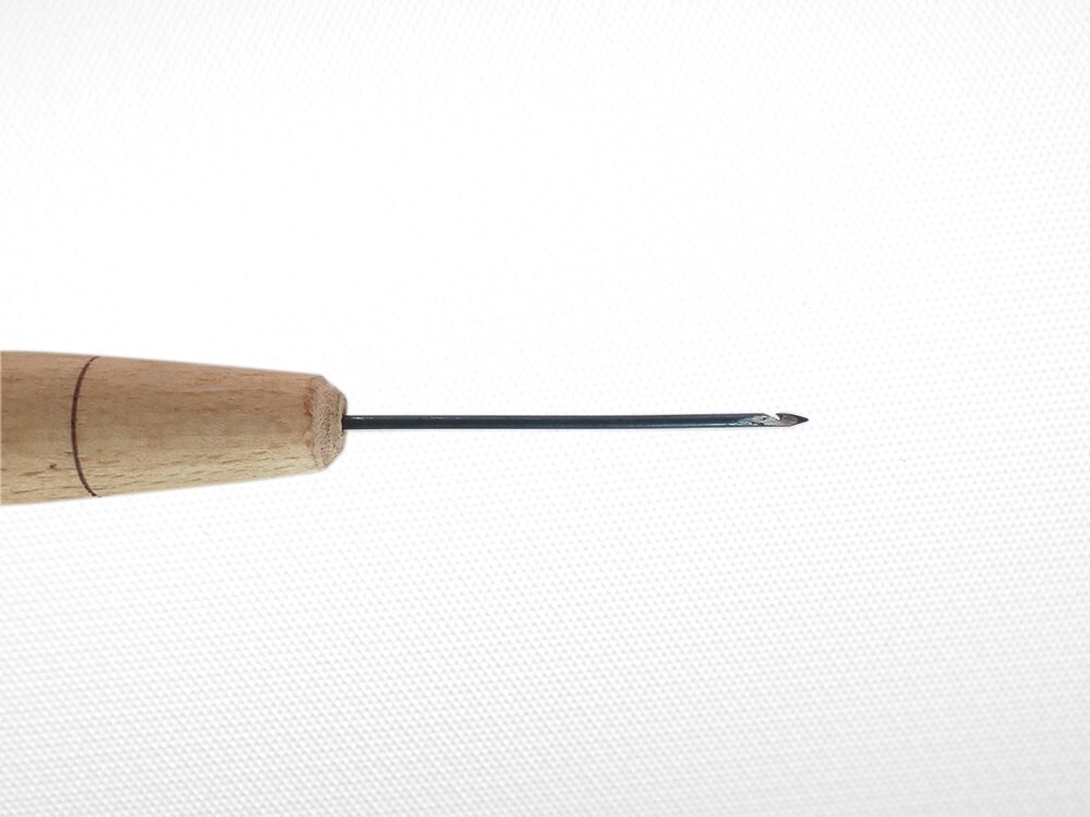 Awl shoe hook Tools for shoe Wood handle sewing awl for