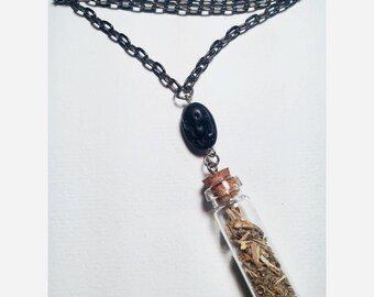 Premonition Spell Vial Necklace