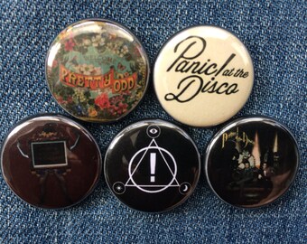 Panic! at the Disco | 1" Button Pinbacks