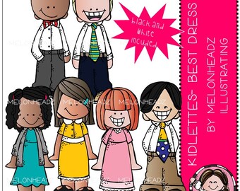 Kidlettes clip art - Best Dress - Mini