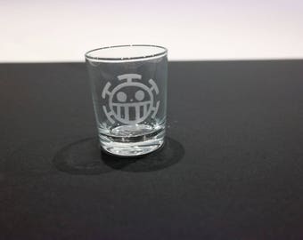 Glass shot One Piece - crew of the Heart