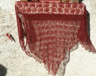 Placement of knitting