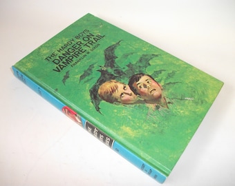 Hardy Boys Hollow Book Safe Danger on Vampire Trail Hollowed out Book Secret Stash Compartment Keepsake box