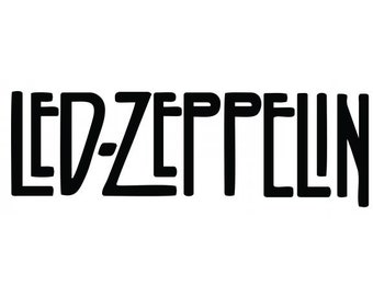 Led Zeppelin Vinyl Cut Sticker Decal