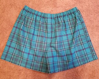 Men's Flannel Boxer Shorts