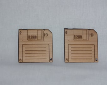 3.5 in floppy disk coasters