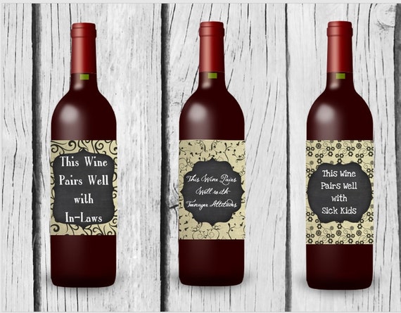 Funny wine labels canada