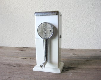Ice-O-Mat Ice Crusher ~ Vintage Bar ~ Vintage Kitchen ~ Chrome and Plastic Ice Crusher ~ Gadget ~ Wall Mount