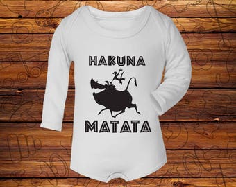 hakuna matata baby clothes