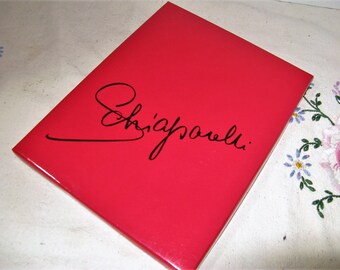 Vtg 1950's Schiaparelli Stockings Nylons in Shocking Pink Box Size 9 1/2 Seamless heel and toe, thigh High, "Fire and Smoke," NOS 1 Pair